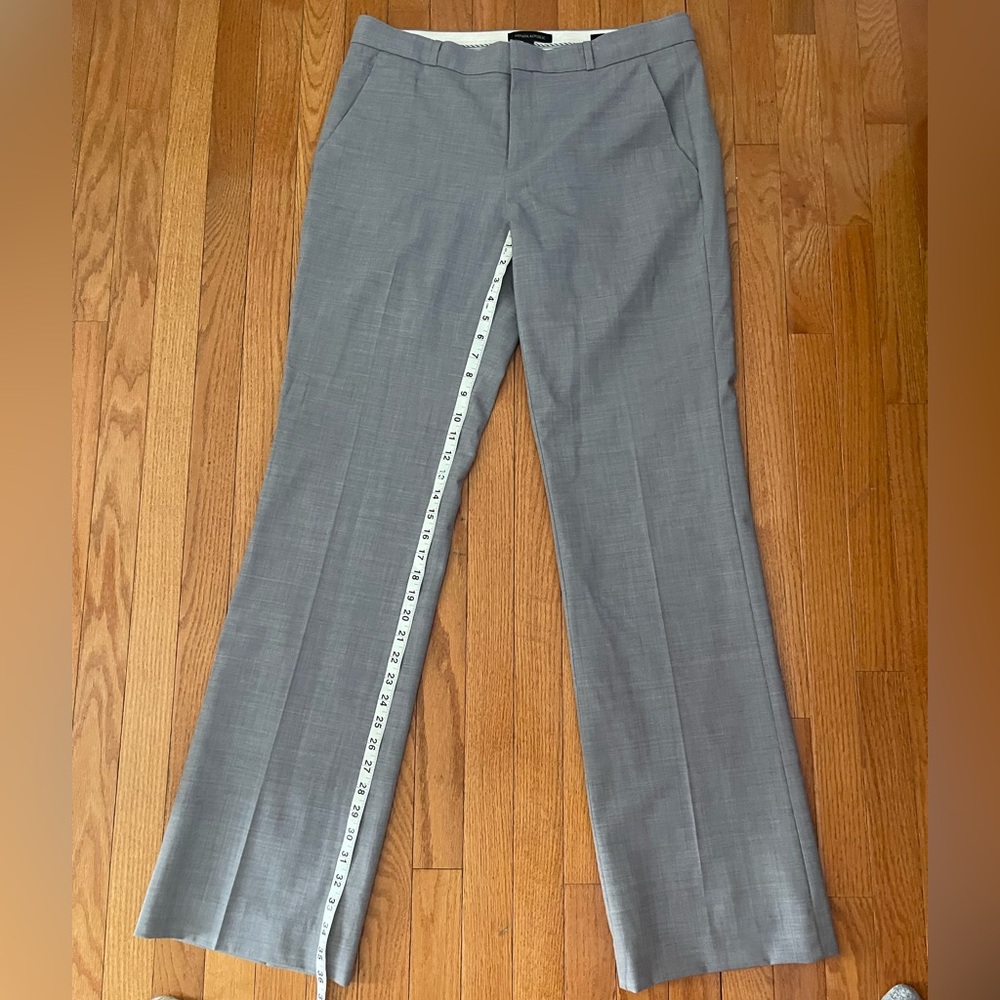 BANANA REPUBLIC. Women’s bootcut trousers, Light Grey